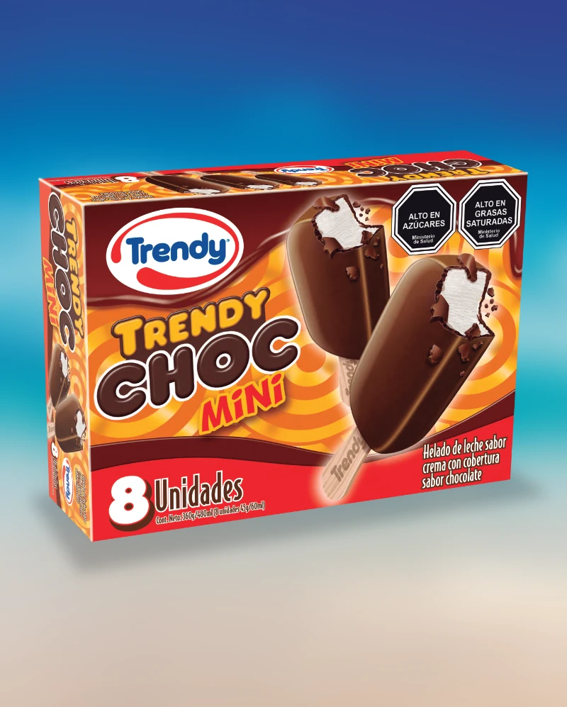 Helado Trendy Choc MIni